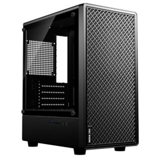 CASE EAGLE WARRIOR CG12ANRA001C MINI TOWER SIN VENTILACIÓN INCLUIDA CON PANEL LATERAL NEGRO
