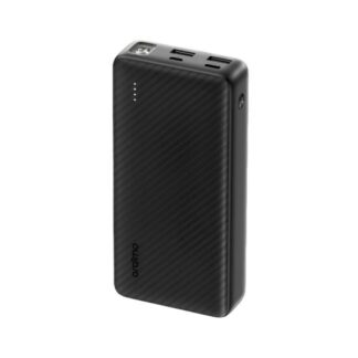 POWER BANK ORAIMO TRAVELER 15 OPB-1201P 20000 MAH CARGA RAPIDA DE 15 W CARGA DE 3 DISPOSITIVOS Y LINTERNA LED NEGRO