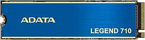 HD INTERNO SOLIDO 256GB ADATA LEGEND 710 M.2 2280 PCIE GEN3 X4 2400MB/S / 1800MB/S ALEG-710-256GCS AZUL